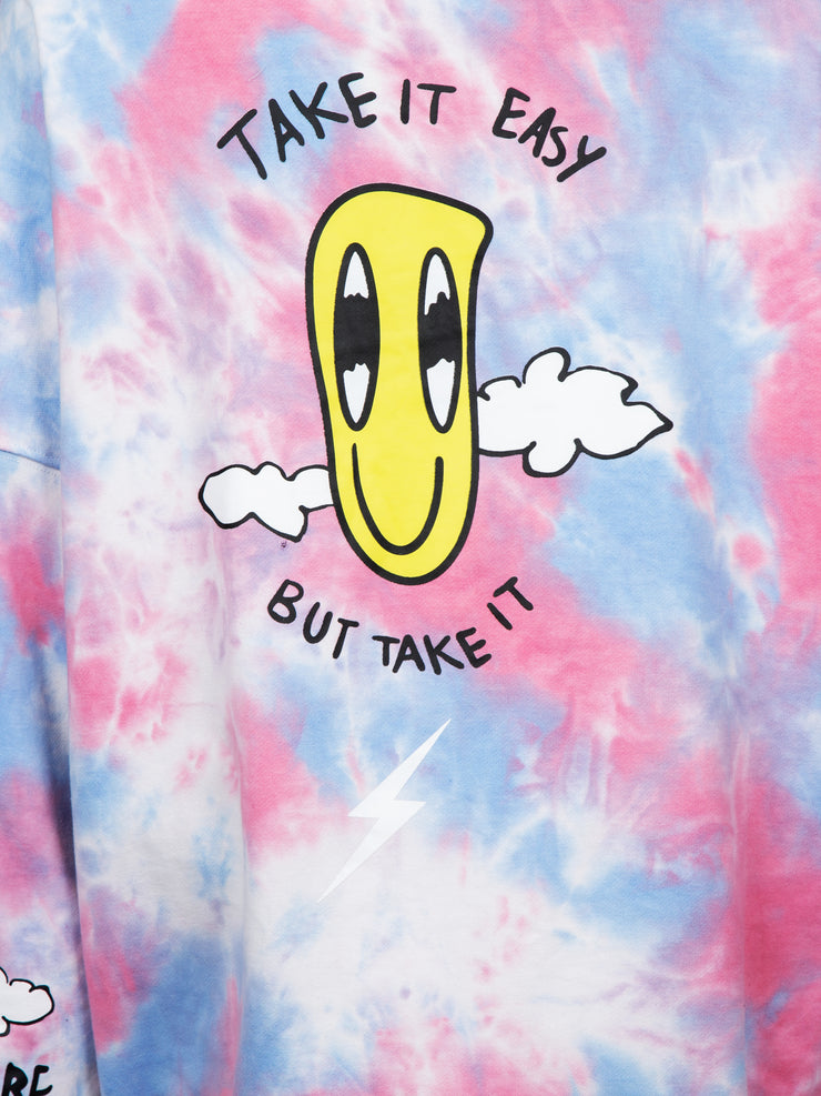 ''Above The Clouds'' Tie Dye Hoodie (Unisex)