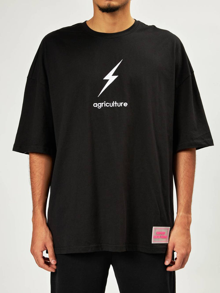 Agriculture black T-shirt