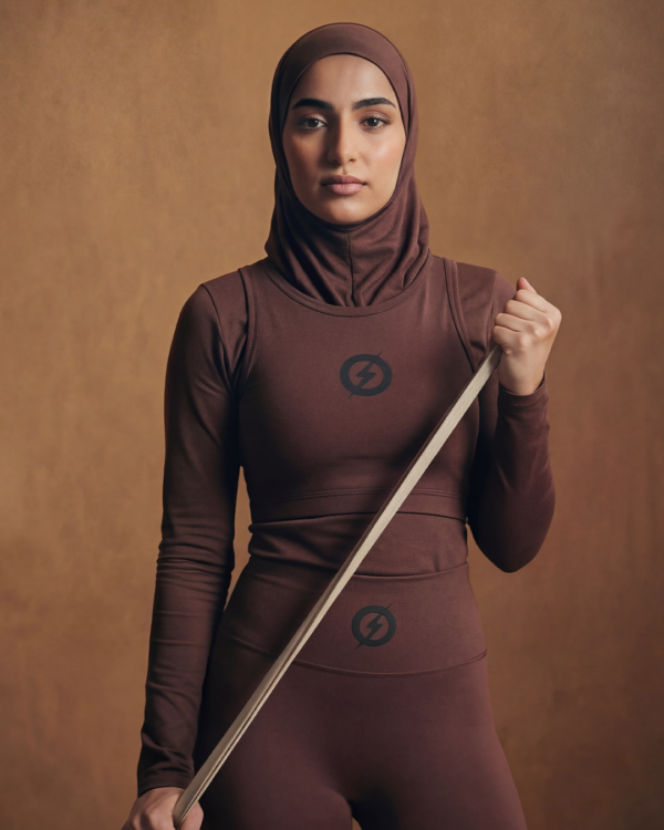 Women Gym wear Brown (Set)